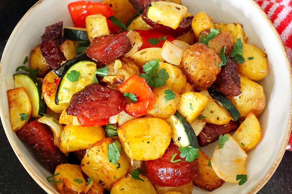 Spaanse aardappelschotel