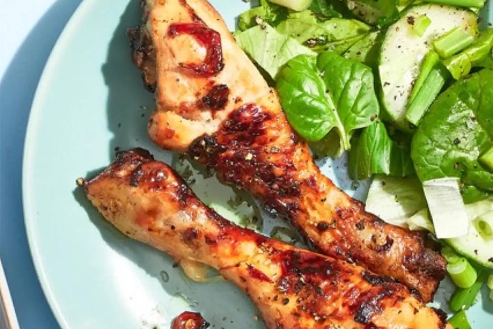 Kipdrumsticks uit de Airfryer